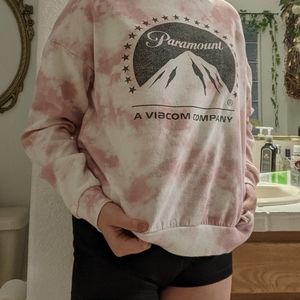 Pink Tie Dye Paramount Sweater💘